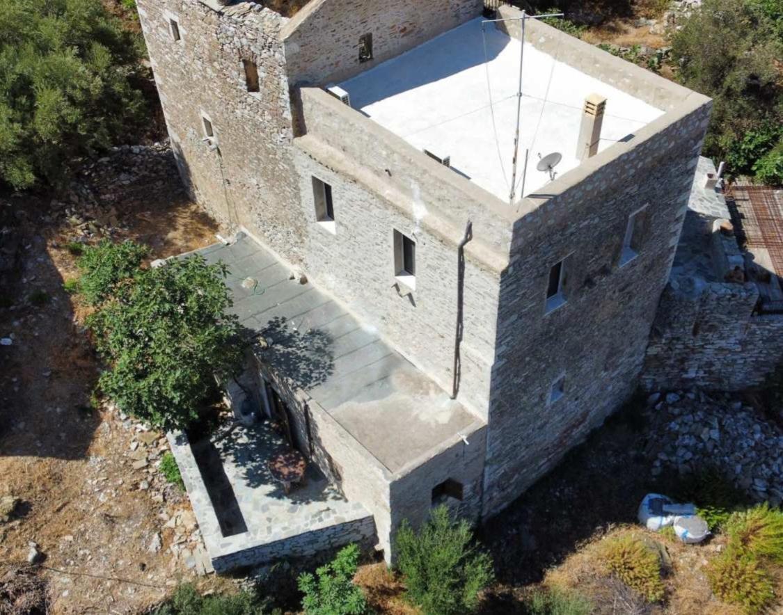 Вилла Vathia Tower Of 1894 Экстерьер фото